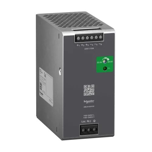 Schneider Electric ABLS1A24100 1 Fazlı 100-240 AC 24V 10A Güç Kaynağı - 1
