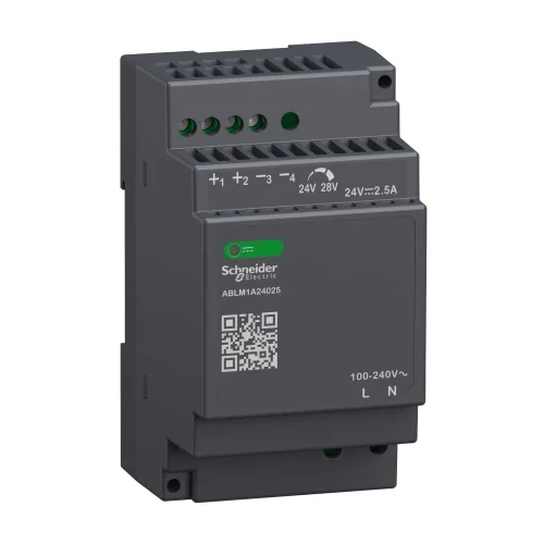 Schneider Electric ABLM1A24025 1 Fazlı 100-240 AC 24V 25A Güç Kaynağı - 1
