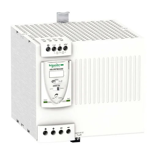 Schneider Electric ABL8RPM24200 1 Fazlı 24VDC 20 A Çıkış Akımı Güç Kaynağı - 1