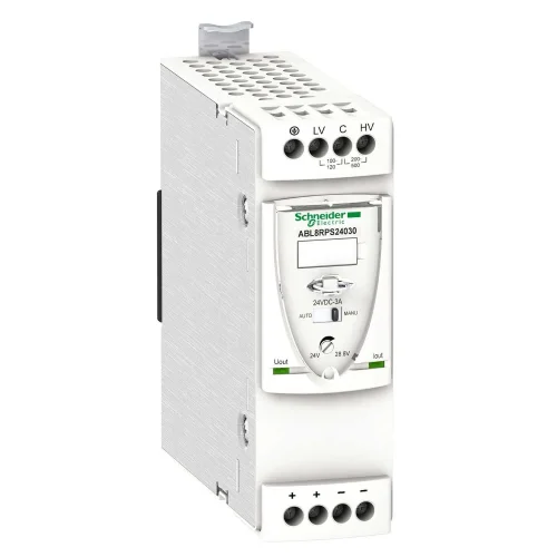 Schneider Electric ABL8RPS24030 1 Fazlı 24VDC 3 A Çıkış Akımı Güç Kaynağı - 1