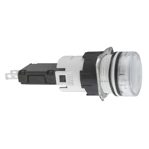 Schneider Electric XB6AV1BB 12...24V Entegre Led'Li Beyaz Eksiksiz Pilot Işığı Ø16 - 1