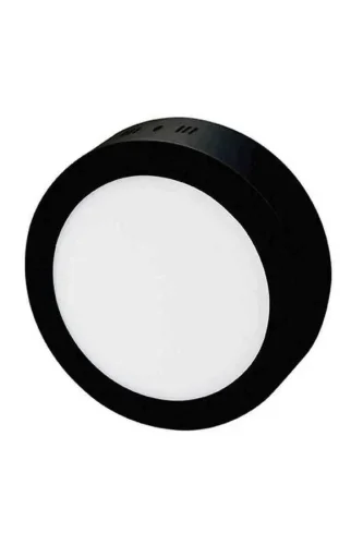 18W Sıva Üstü Led Panel (Siyah Kasa)( 3200 K)(Yuvarlak) - 1
