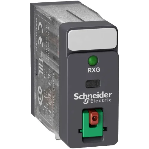 Schneider Electric RXG22B7 2 Kontak 5A 24VAC LTB'li ve LED'li Röle - 1