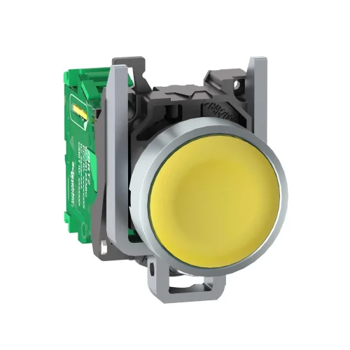 Schneider Electric ZB4RTA5 Ø22 mm Metal Sarı Başlıklı İletici - 1