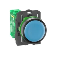 Schneider Electric ZB5RTA6 Ø22 mm Plastik Mavi Başlıklı İletici - 1