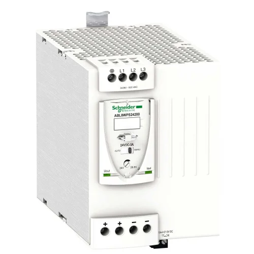 Schneider Electric ABL8WPS24200 3 Fazlı 24VDC 20 A Çıkış Akımı Güç Kaynağı - 1