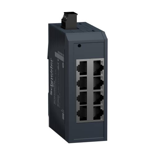 8 Port Modicon Standart Yönetilemeyen Ethernet Switch - 1