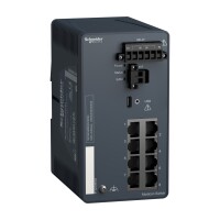 8 Port Modicon Yönetilebilen Ethernet Switch - Hard - 1