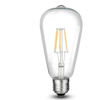 8W Edison Led Ampul (St-64)(Beyaz) - 1
