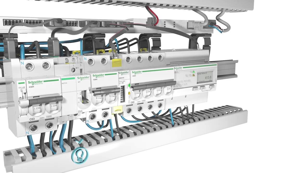 Schneider Electric Acti9 Serisi: Endüstriyel Panolarda Güvenli ve Akıllı Enerji Dağıtımı