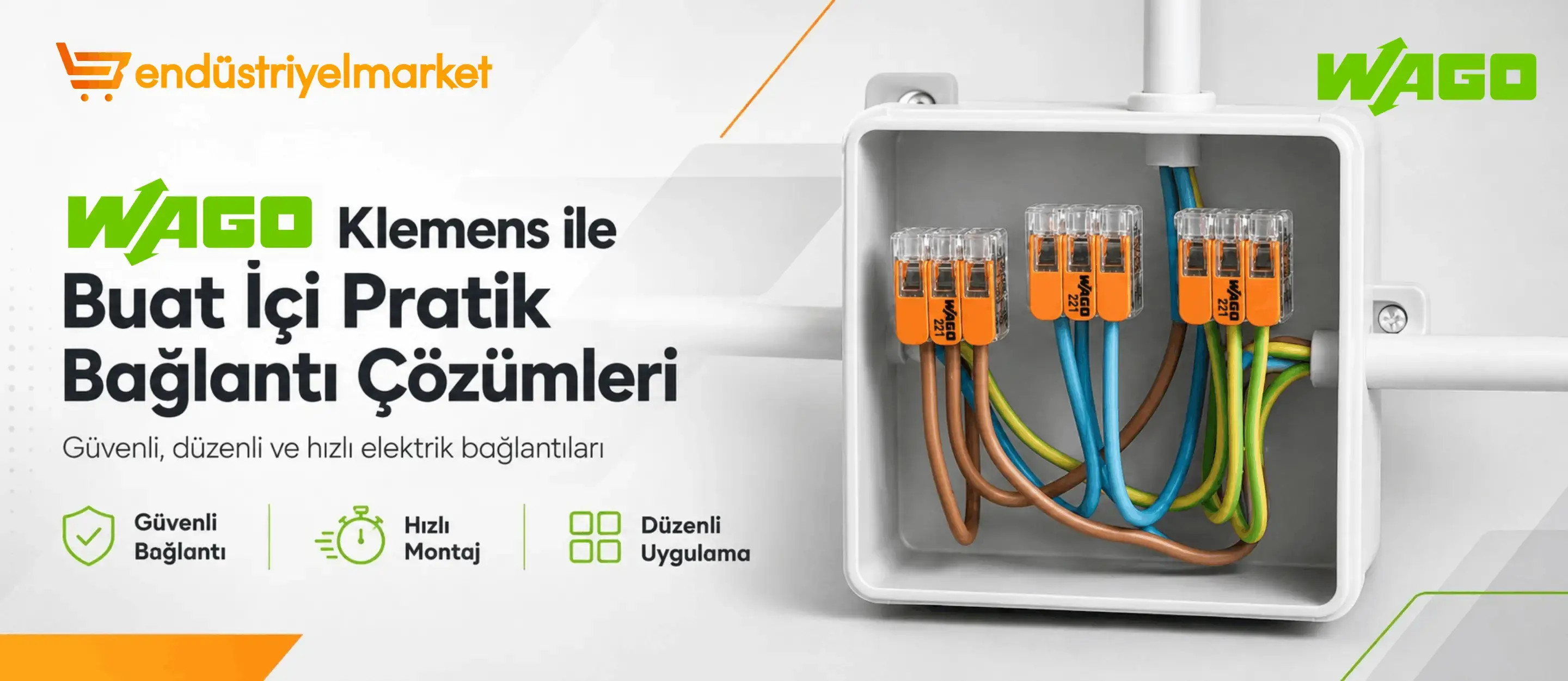 WAGO Buat Klemensi Nedir? Nerelerde Kullanılır?