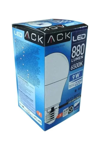 ACK AA13-00923 9W E27 6500K Beyaz A60 Led Ampul - 4