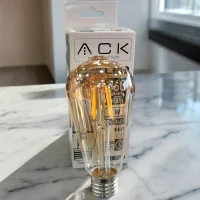ACK AB46-00420 4W 220-240V E27 2200K St64 Led Rustik Ampul - 3