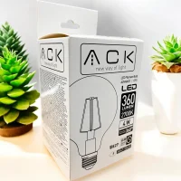 ACK AB47-00420 4W 220-240V E27 2200K G95 Led Rustik Ampul - 2