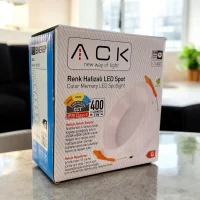 ACK AD01-00790 Downlight 7W Beyaz Gövde 3000K-6500K - ACK (1)