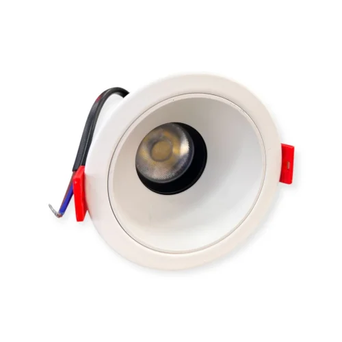 ACK AD01-15030 Spot 5W Beyaz Çerçeve Siyah Reflektör 6500K - 1