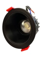 ACK AD01-15131 Spot 5W Siyah Çerçeve Siyah Reflektör 6500K - 4