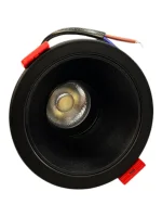 ACK AD01-15131 Spot 5W Siyah Çerçeve Siyah Reflektör 6500K - 5