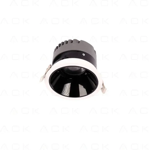 ACK AD10-01100 10W Sıva Altı Yuvarlak Downlight Beyaz 3000K - 1