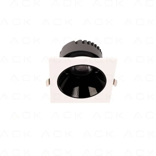 ACK AD10-01500 10W Sıva Altı Kare Downlight Beyaz 3000K - 1