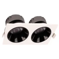 ACK AD10-01600 2X10W Sıva Altı Kare Downlight Beyaz 3000K - 1