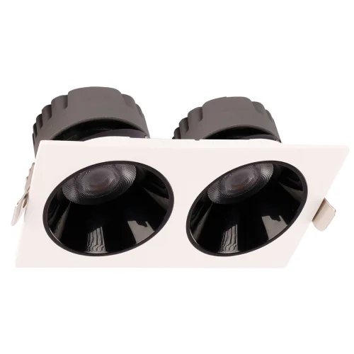 ACK AD10-01600 2X10W Sıva Altı Kare Downlight Beyaz 3000K - 1