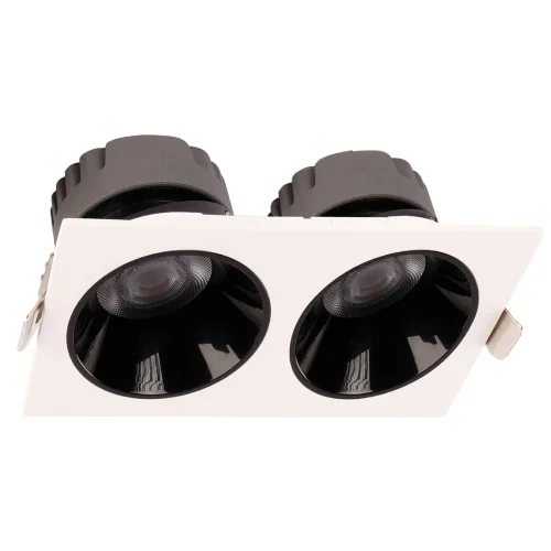 ACK AD10-03630 2X25W Sıva Altı Kare Downlight Beyaz 6500K - 1