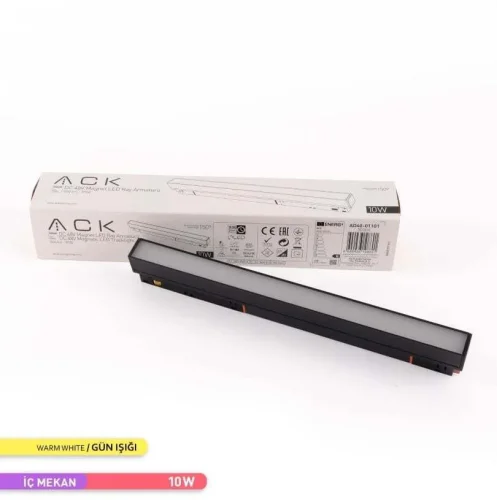ACK AD40-01101 10W Led Magnet Armatür 3000K - 3
