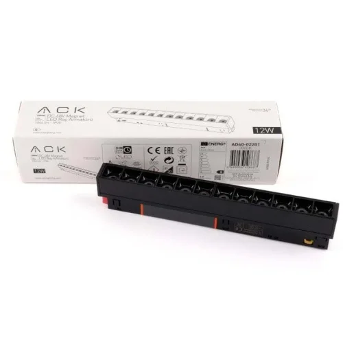 ACK AD40-02201 12W Led Magnet Armatür 3000K 36° Lens - 3