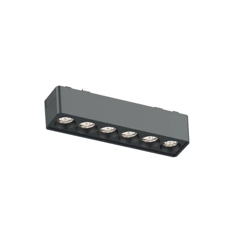 ACK AD45-02191 6W Slim Magnet Ray Armatürü Lensli 12,2cm 3000K IP20 Dip Switch Smart Dr - 1