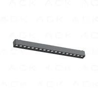ACK AD45-02311 18W Slim Magnet Ray Armatürü Lensli 33,8cm 4000K IP20 - 1
