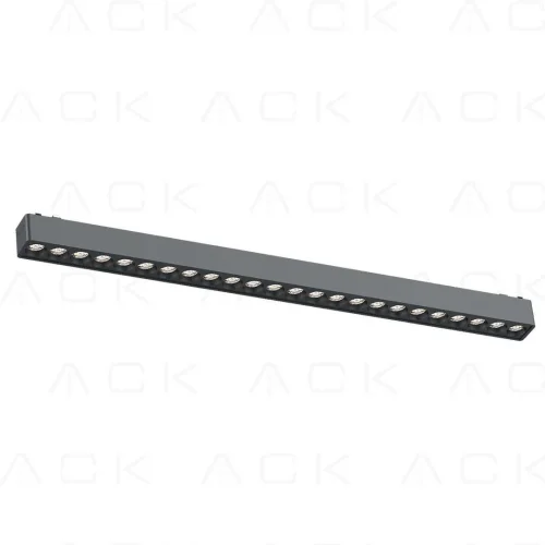 ACK AD45-02401 24W Slim Magnet Ray Armatürü Lensli 44,5cm 3000K IP20 - 1