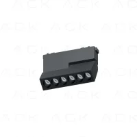 ACK AD45-04111 6W Slim Magnet Ray Armatürü Katlanır / Lensli 12,2cm 4000K IP20 - 1
