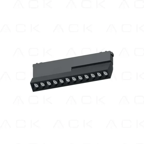 ACK AD45-04201 12W Slim Magnet Ray Armatürü Katlanır / Lensli 23cm 3000K IP20 - 1