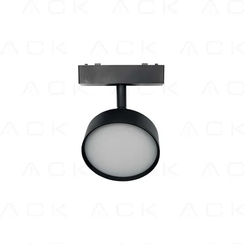 ACK AD45-07101 9W Slim Magnet Ray Armatürü Difüzörlü Yuvarlak 9,5cm 3000K IP20 - 1