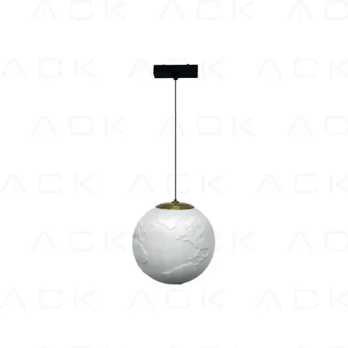 ACK AD45-08311 6W Slim Magnet Ray Armatür Ay Sarkıt 10cm 4000K IP20 - 1