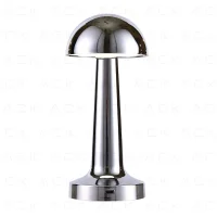 ACK AF11-00295 2W Krom Gövde Ledli Dokunmatik Dimli Masa Lambası - 1