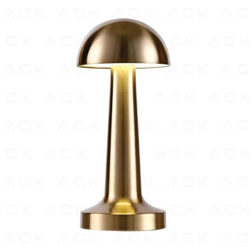 ACK AF11-00296 2W Gold Gövde Ledli Dokunmatik Dimli Masa Lambası - 1