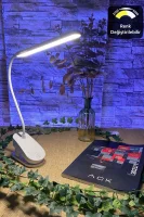 ACK AF11-10012 Şarjlı Dokunmatik Dimli Beyaz Gövde Led Masa Lambası 2,5W IP20 Mandallı - 2