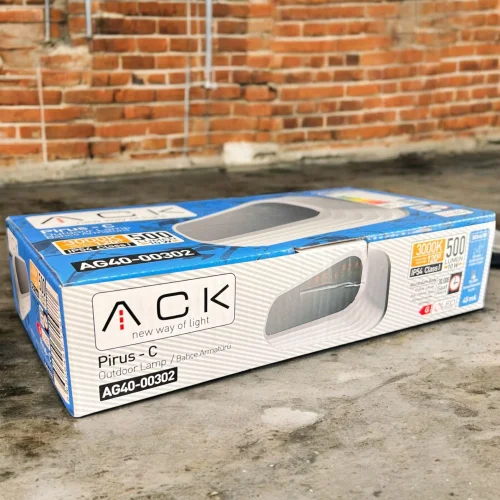 ACK AG40-00302 10W Pirus-C 3000K Led Bahçe Apliği - 3