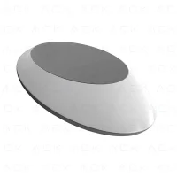 ACK AG40-01102 12W Norma-E Bl 3000K Led Bahçe Apliği - 1