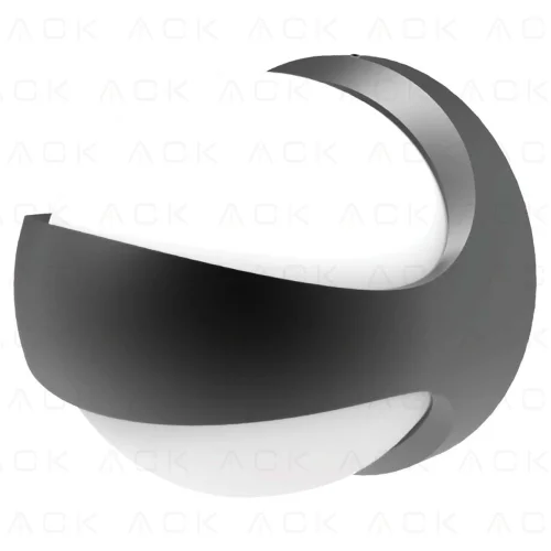 ACK AG40-01402 12W Norma-B Bl 3000K Led Bahçe Apliği - 1