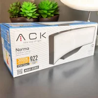 ACK AG40-02002 3000K Günışığı 13W Siyah Kasa Bahçe Duvar Apliği - 2