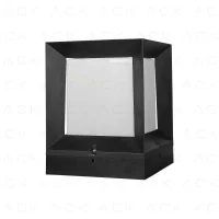 ACK AG55-07021 Lunar Pc Bahce Set Üstü Armatürü E27 225mmx270mm - 1