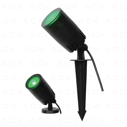 ACK AG56-01055 Pc Çim Armatürü Gu10 Yeşil - 1