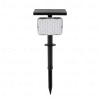 ACK AG60-01851 Solar Led Çim Armatürü Kazıklı 8W/H Yeşil - 1