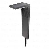 ACK AG60-03801 Solar Led Bahçe Armatürü Kazıklı 8W/H 3000K - 1