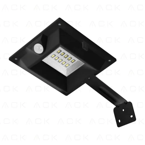 ACK AG60-04801 Solar Led Bahçe Armatürü Sensörlü 8W/H 3000K - 2