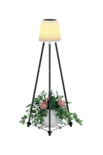 ACK AG60-06851 Solar Led Ayaklı Aplik Siyah IP54 457mmx457mmx107mm - 1