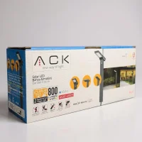 ACK AG60-40831 Solar Led Bahçe Armatürü Kazikli 5V/4W 6500K - 1